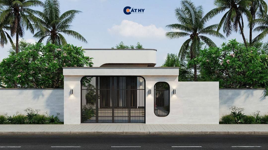Mẫu nhà D's House - 4,5x20m + L 2,5x4m