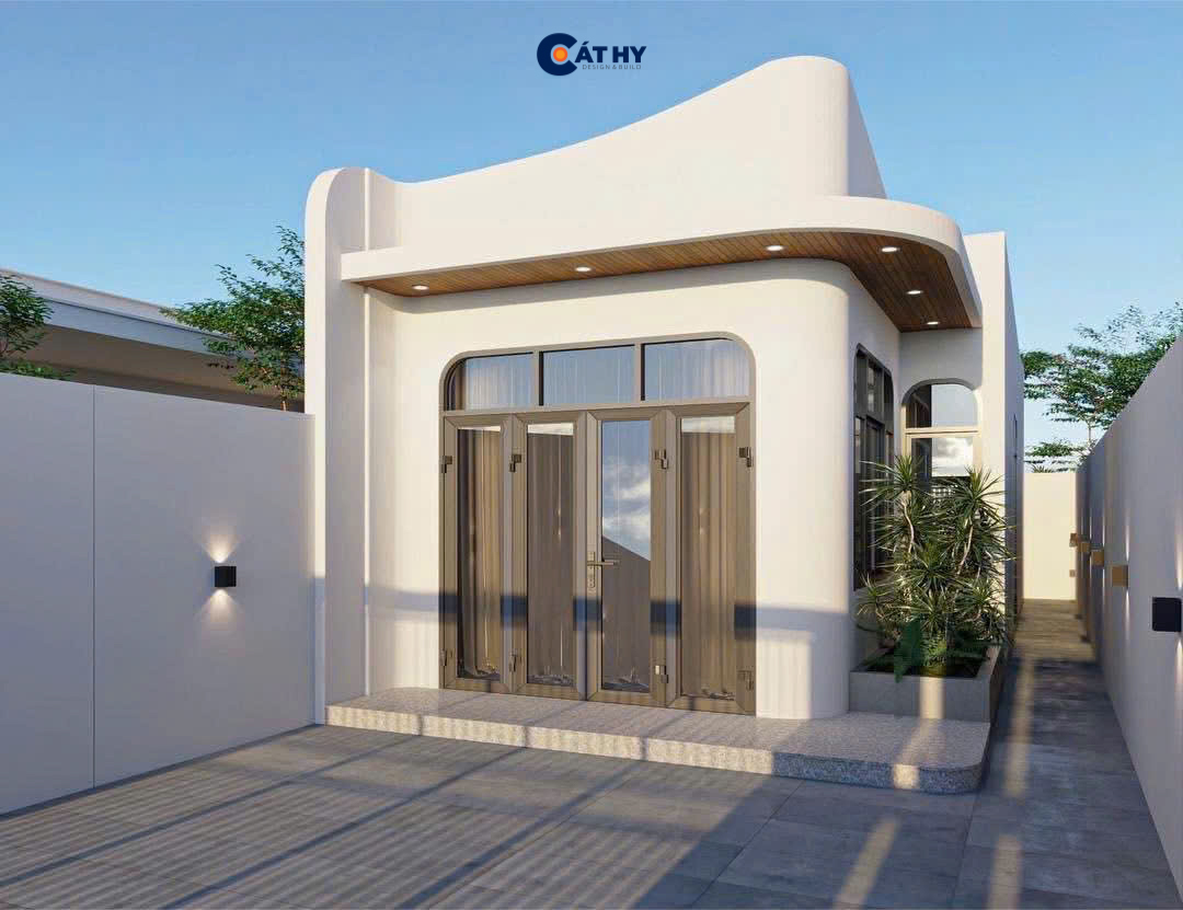 Mẫu nhà cấp 4 - 5x20m