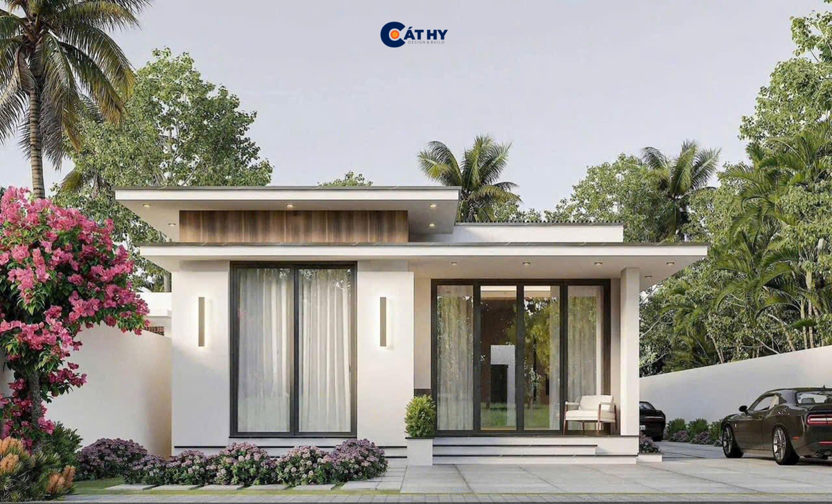 Mẫu nhà cấp 4 - 9x15m