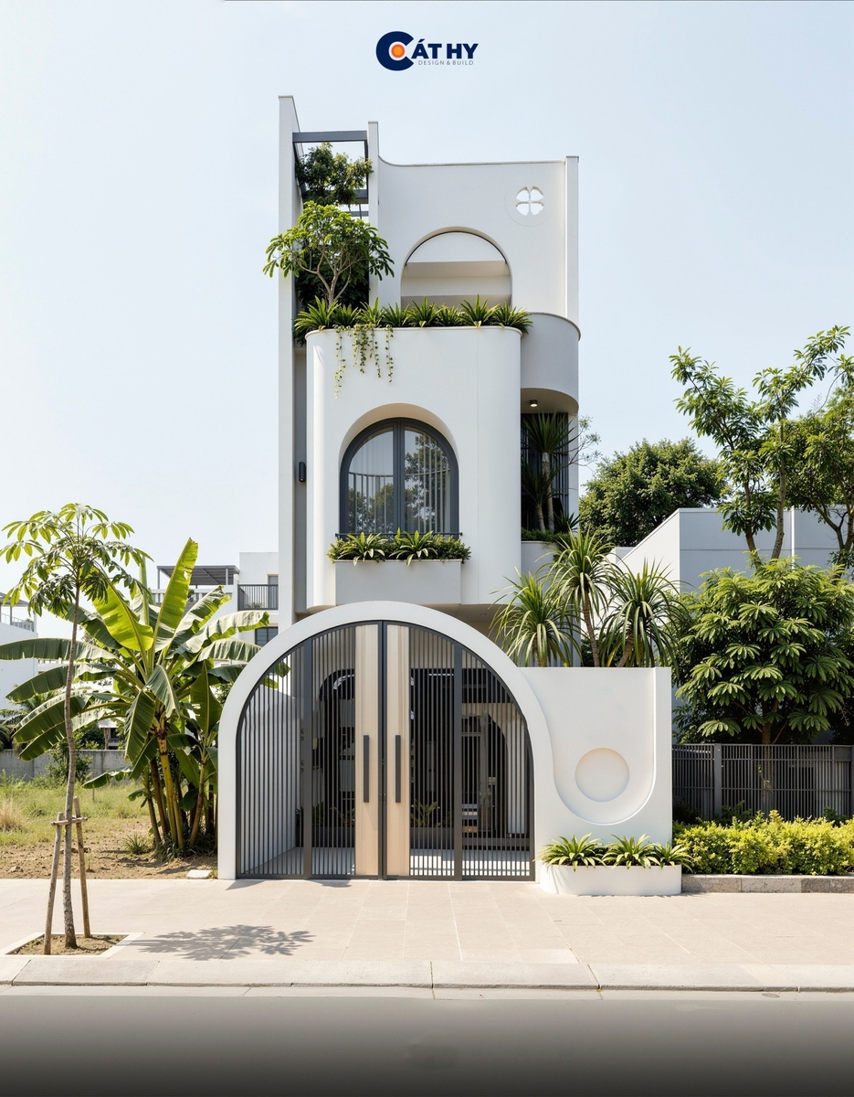 Mẫu nhà trệt lầu - 4x15m