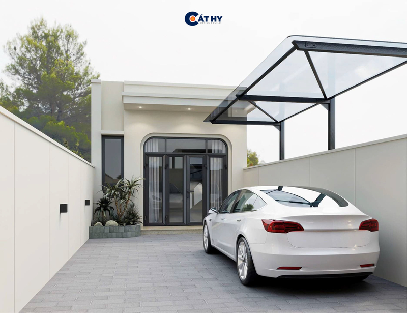 Mẫu nhà cấp 4 - 5x30m