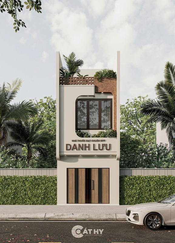 Mẫu nhà phố 3 tầng - 4,5x9m